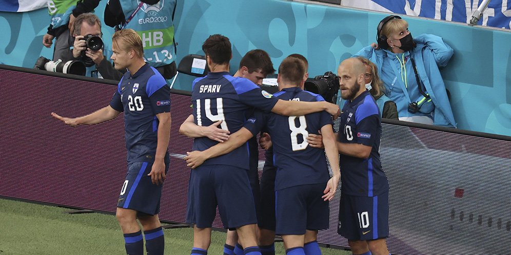 Euro2020 Denmark vs Finlandia Di Menangkan Filandia Dengan Skor 0-1